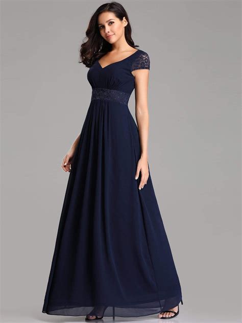 long navy evening dresses.